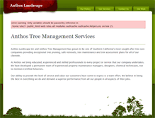Tablet Screenshot of anthoslandscape.com